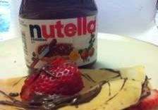 Crepes with Nutella Crepes with Nutella